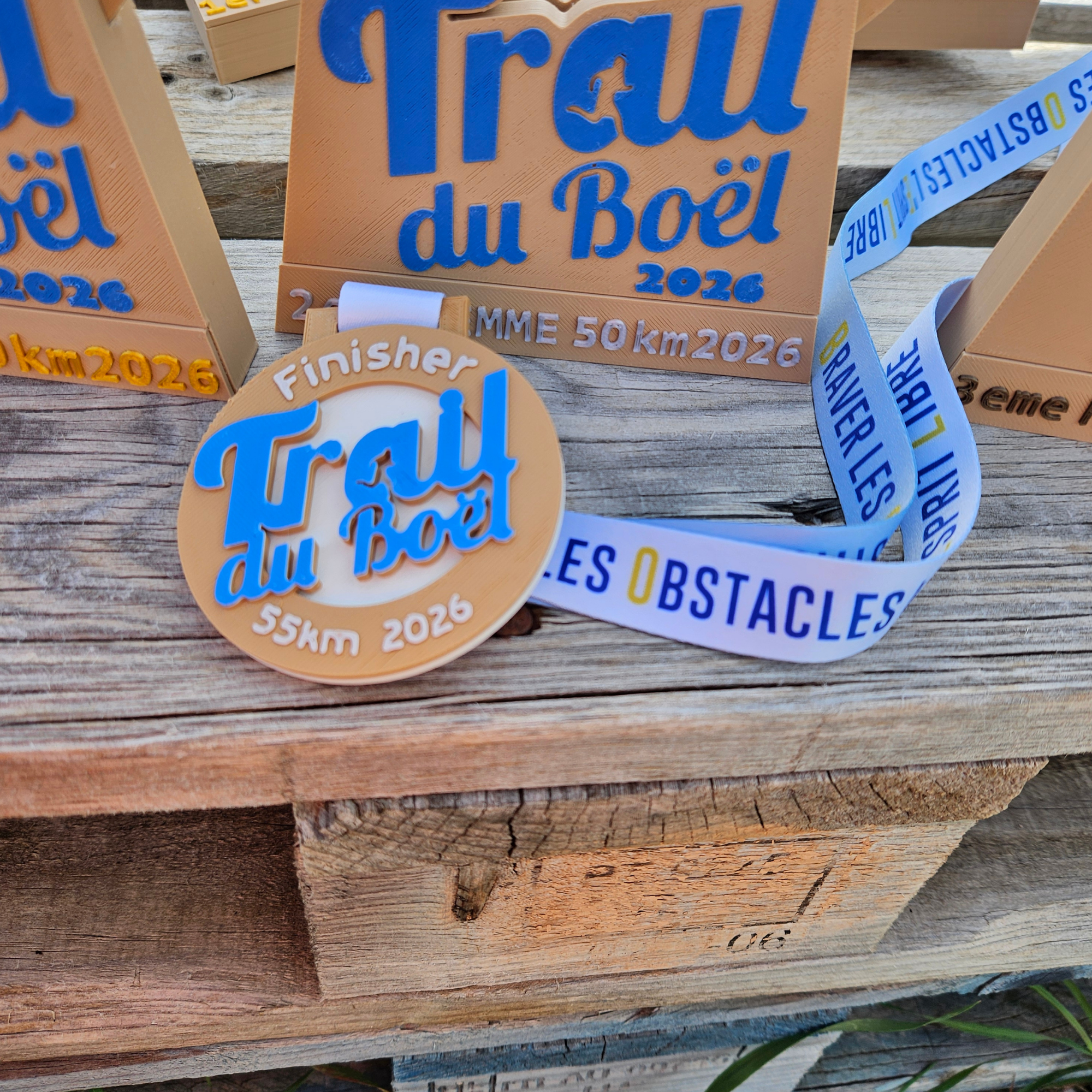 Médail modu&rsquo;lab trail du boel 26