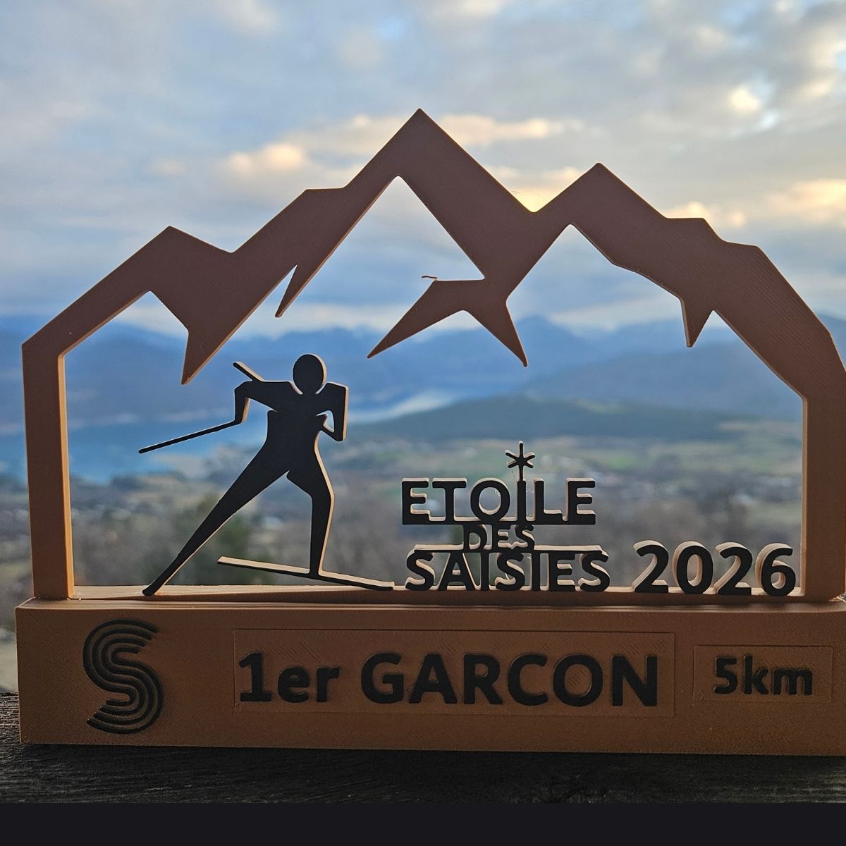 Trophée trail biosourcé – Étoile des Saisies 2026
